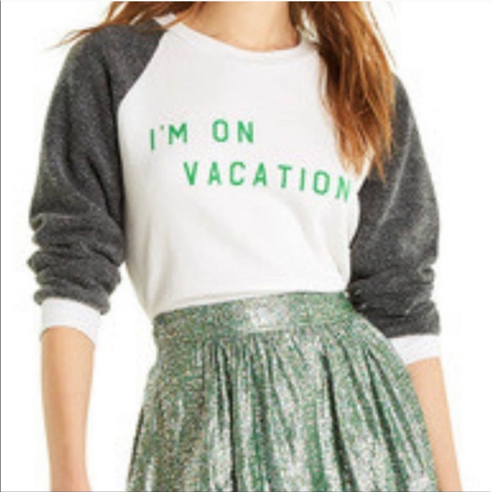 WILDFOX | Graphic Long Sleeve Sweater